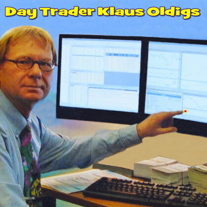 Day Trader Klaus Oldigs for you at work